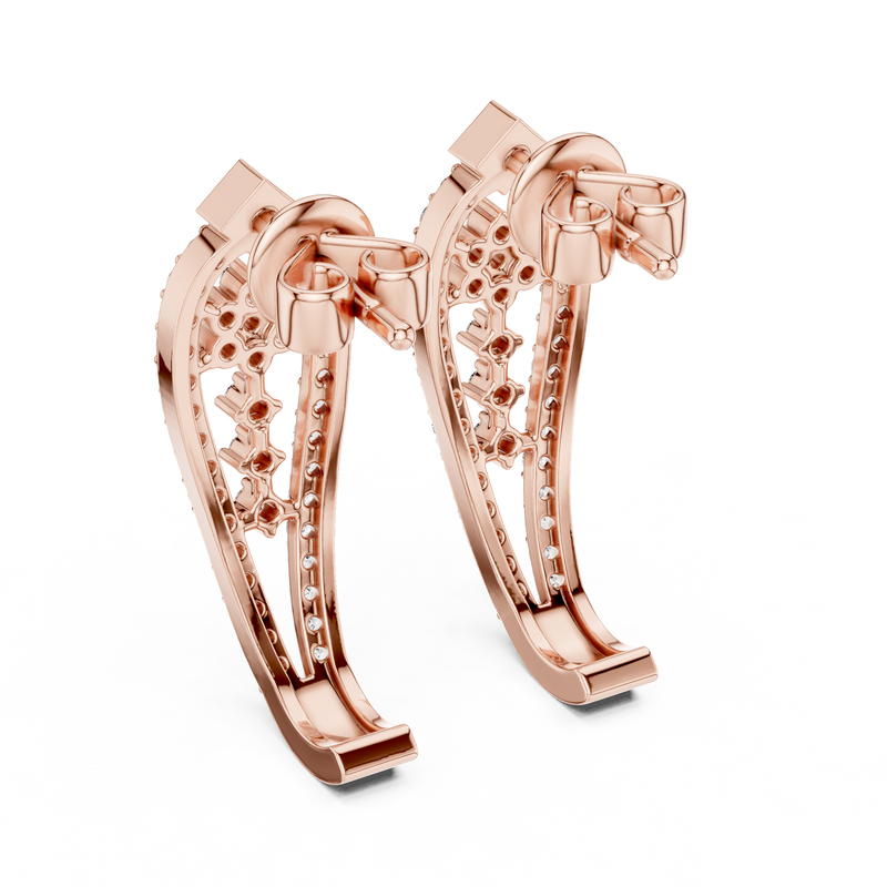 Earring 28@7 - Rose Gold - Image