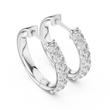 Earring ER-30@7 - White Gold - Image