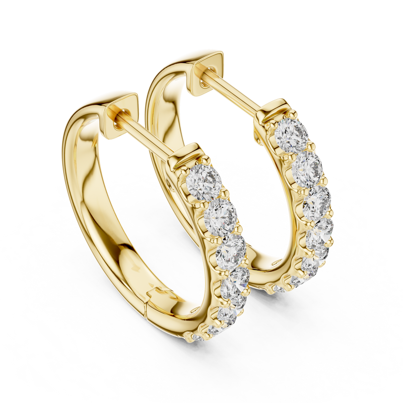 Earring ER-30@7 - Yellow Gold - Image