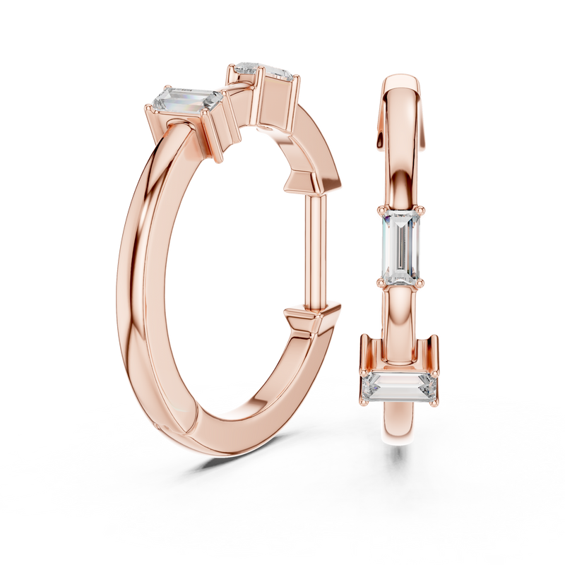 Earring ER-314@7 - Rose Gold - Image