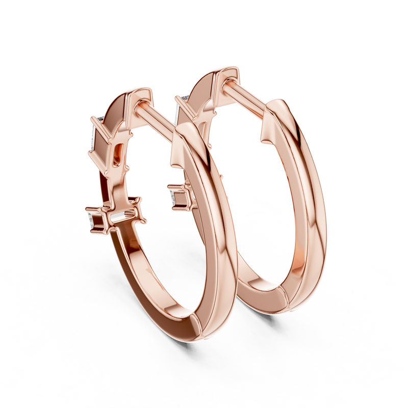 Earring ER-314@7 - Rose Gold - Image