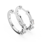 Earring ER-314@7 - White Gold - Image
