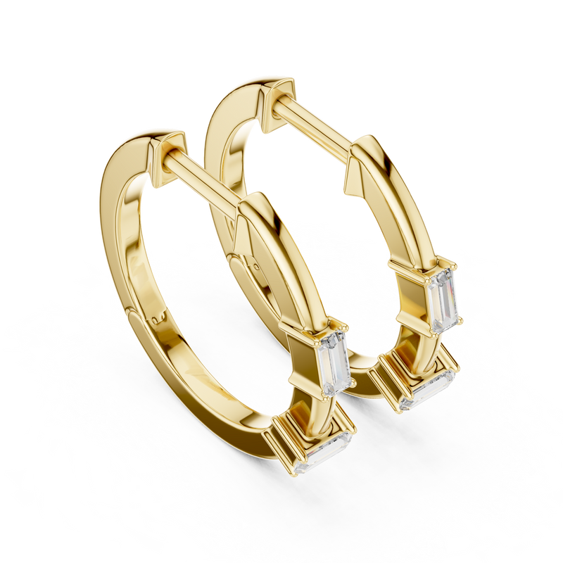 Earring ER-314@7 - Yellow Gold - Image
