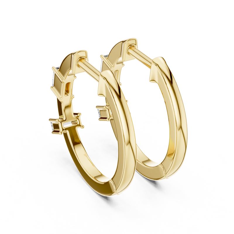Earring ER-314@7 - Yellow Gold - Image