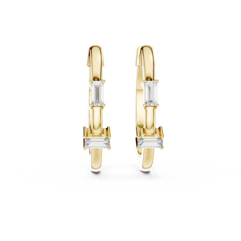 Earring ER-314@7 - Yellow Gold - Image