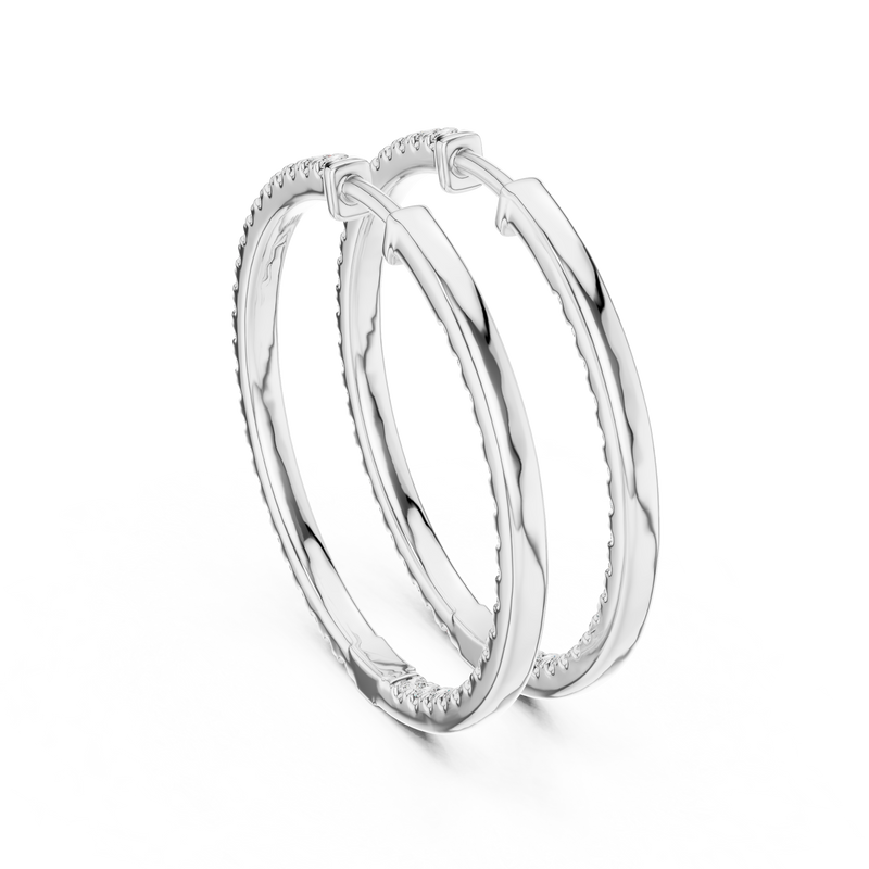 Earring 315@7 - White Gold - Image