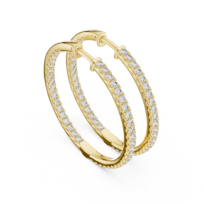 Earring 315@7 - Yellow Gold - Image
