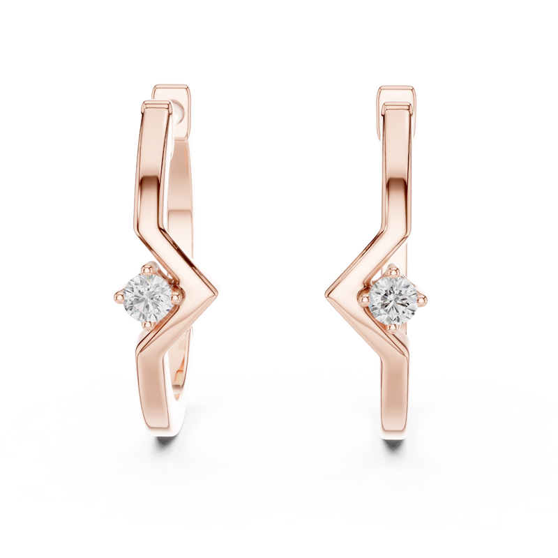 Earring ER-316@7 - Rose Gold - Image