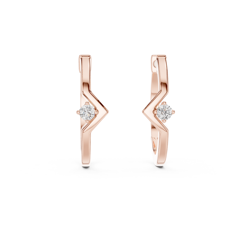 Earring ER-316@7 - Rose Gold - Image