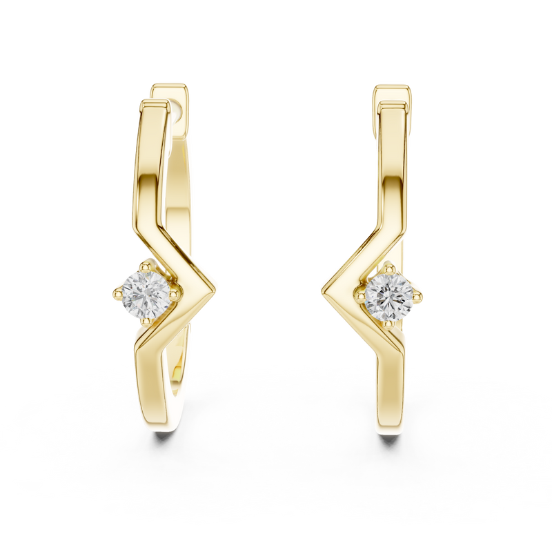 Earring ER-316@7 - Yellow Gold - Image