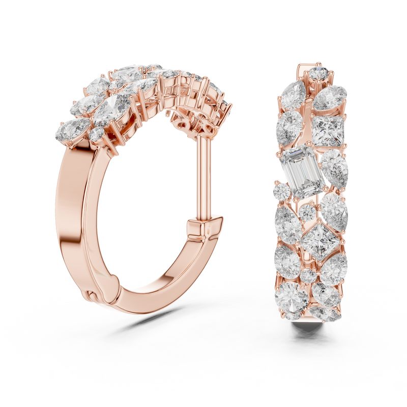 Earring ER-318@7 - Rose Gold - Image