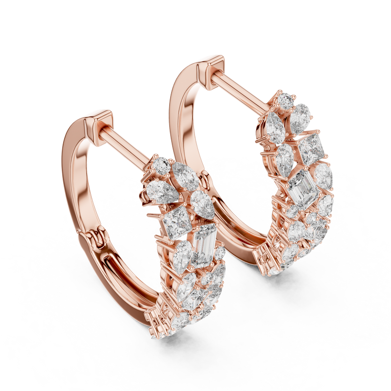 Earring ER-318@7 - Rose Gold - Image