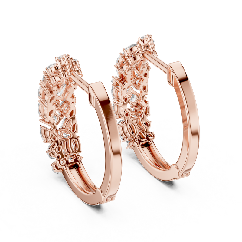 Earring ER-318@7 - Rose Gold - Image