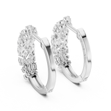 Earring ER-318@7 - White Gold - Image