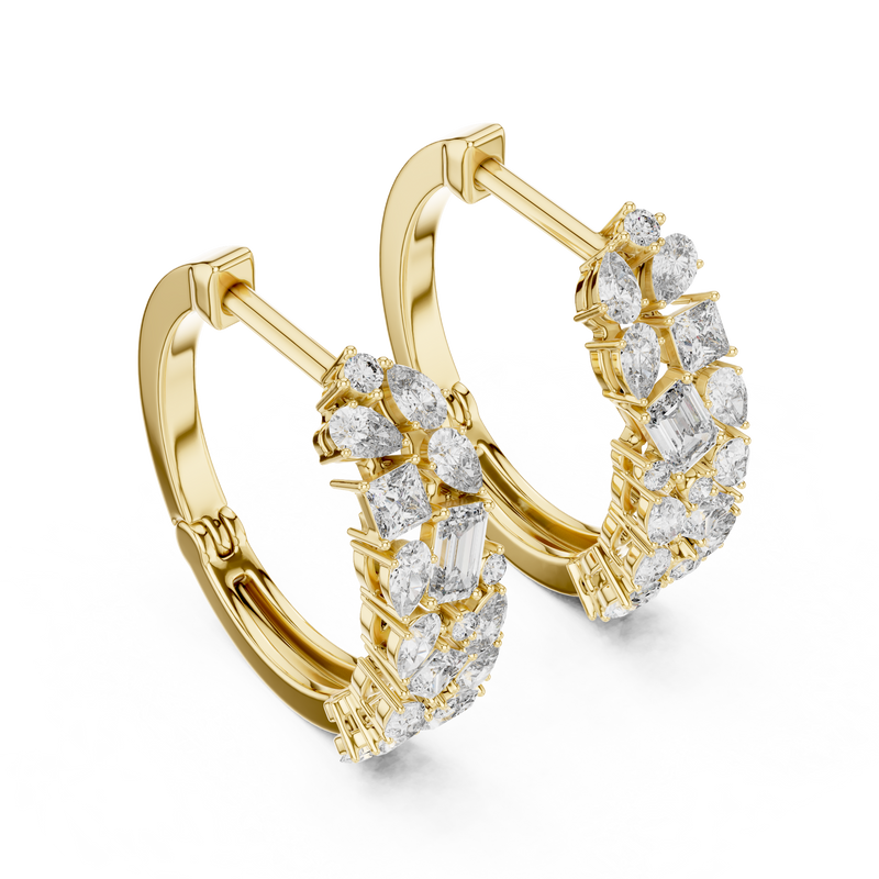 Earring ER-318@7 - Yellow Gold - Image