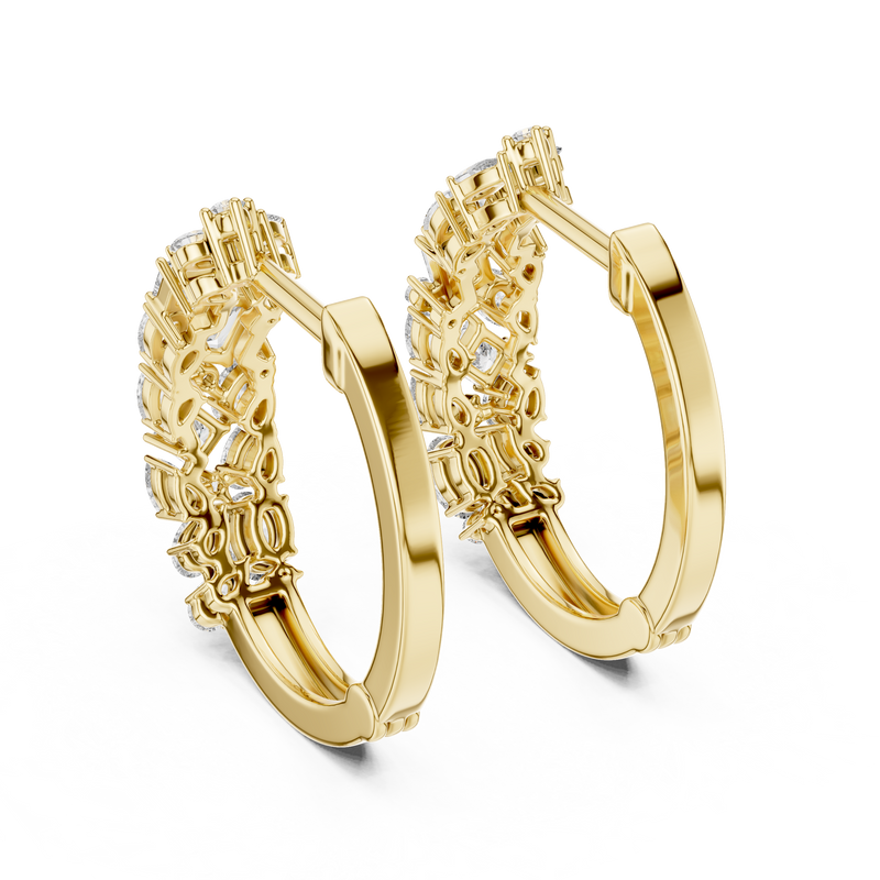 Earring ER-318@7 - Yellow Gold - Image