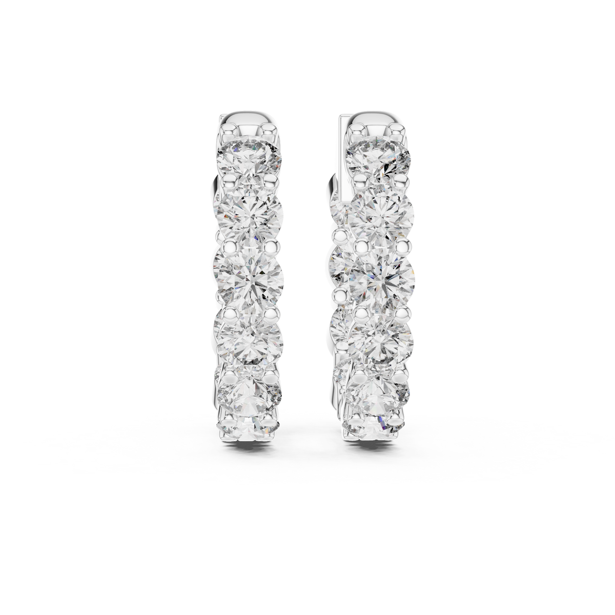 Earring ER-31@7 - White Gold - Image