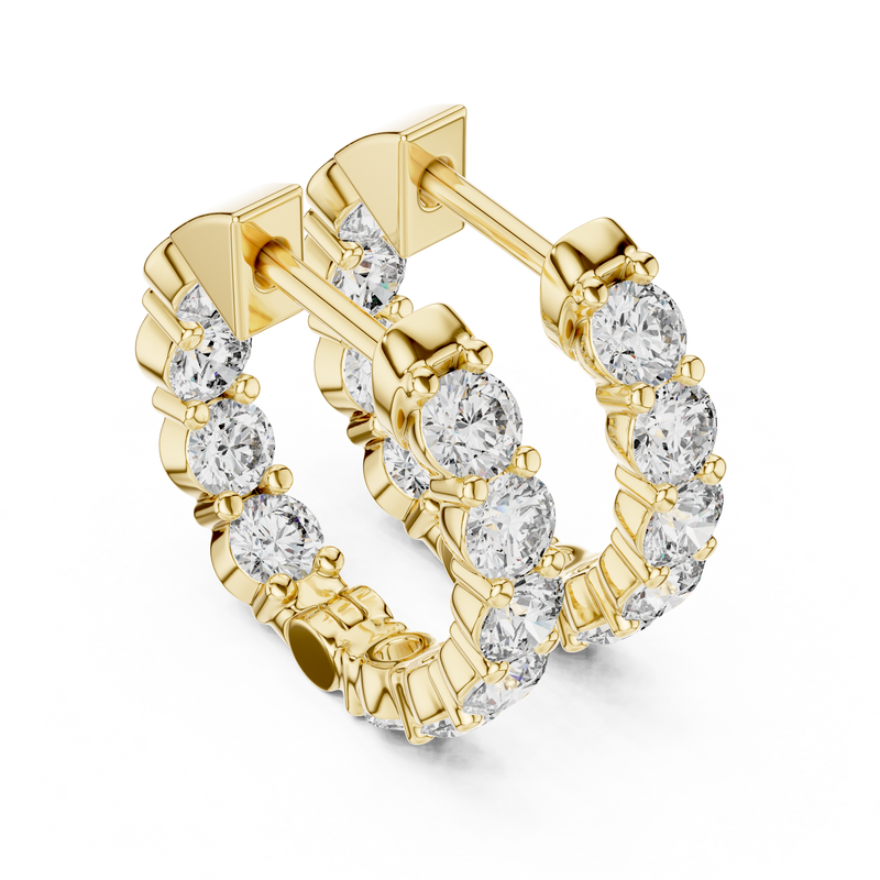 Earring ER-31@7 - Yellow Gold - Image