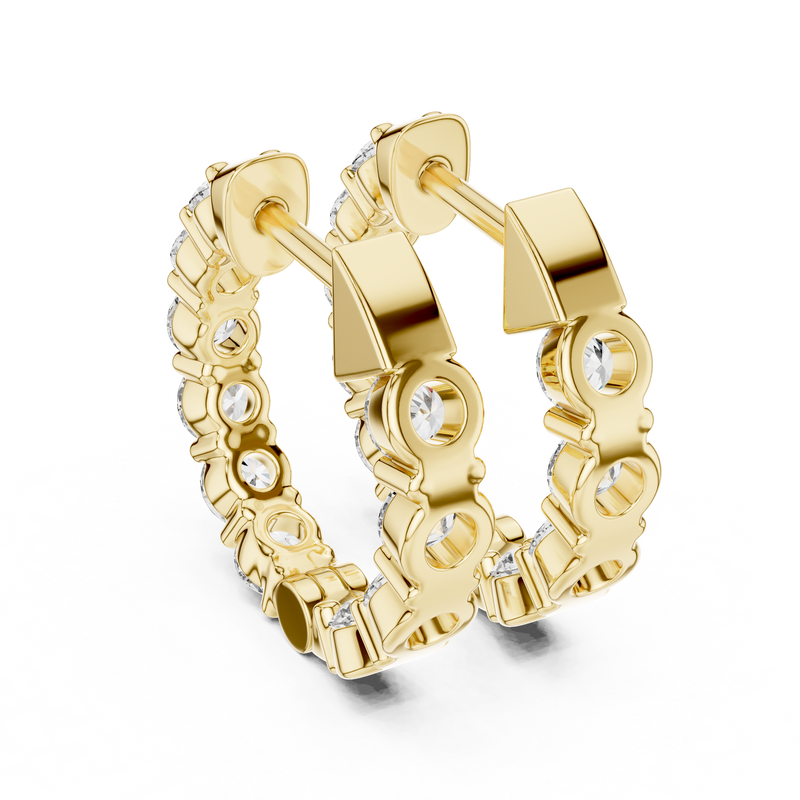 Earring ER-31@7 - Yellow Gold - Image