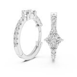 Earring ER-320@7 - White Gold - Image