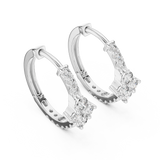 Earring ER-320@7 - White Gold - Image