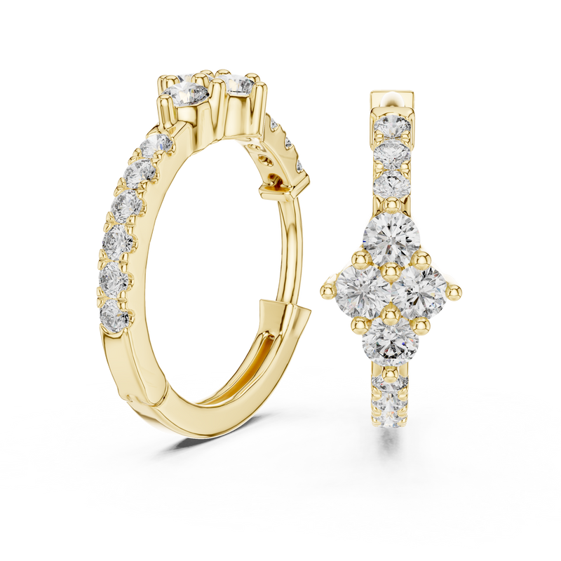 Earring ER-320@7 - Yellow Gold - Image
