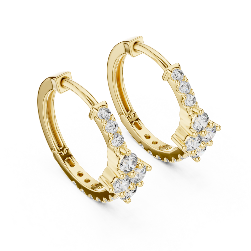Earring ER-320@7 - Yellow Gold - Image