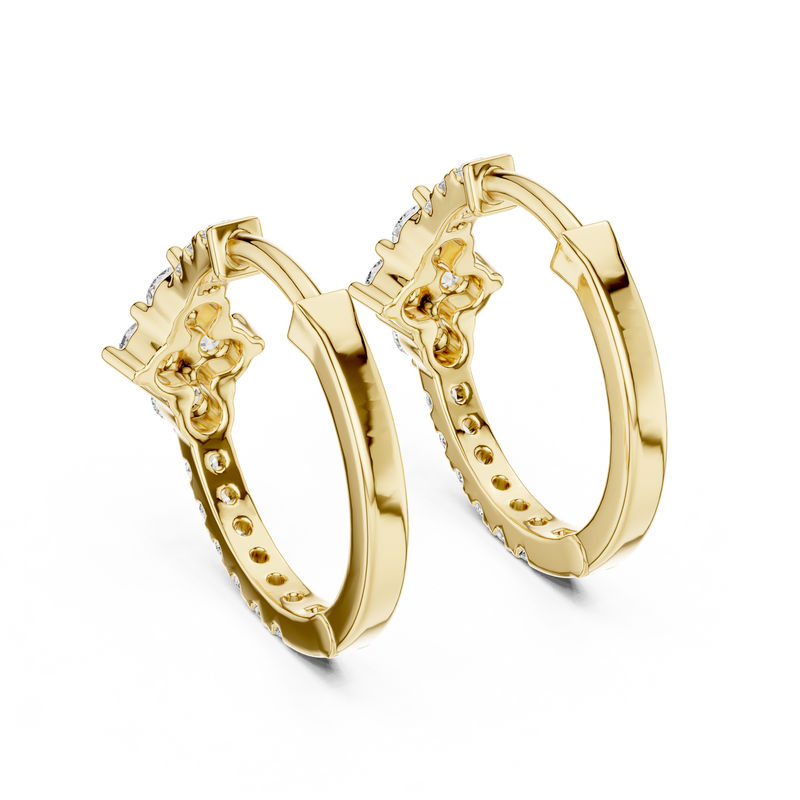 Earring ER-320@7 - Yellow Gold - Image