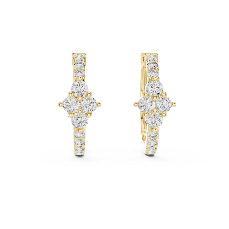Earring ER-320@7 - Yellow Gold - Image