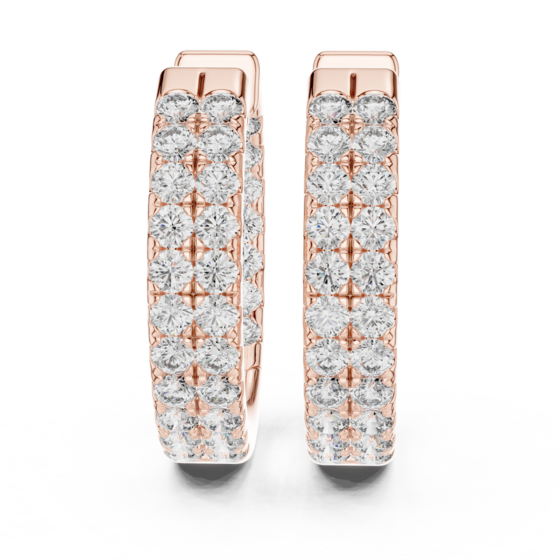 Earring 323@7 - Rose Gold - Image