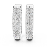 Earring 323@7 - White Gold - Image