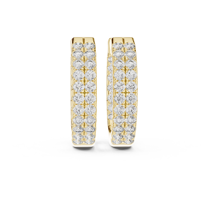 Earring 323@7 - Yellow Gold - Image