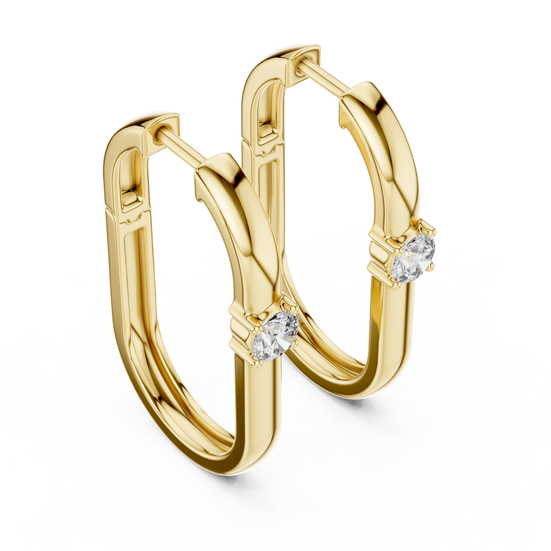 Earring ER-326@7 - Yellow Gold - Image