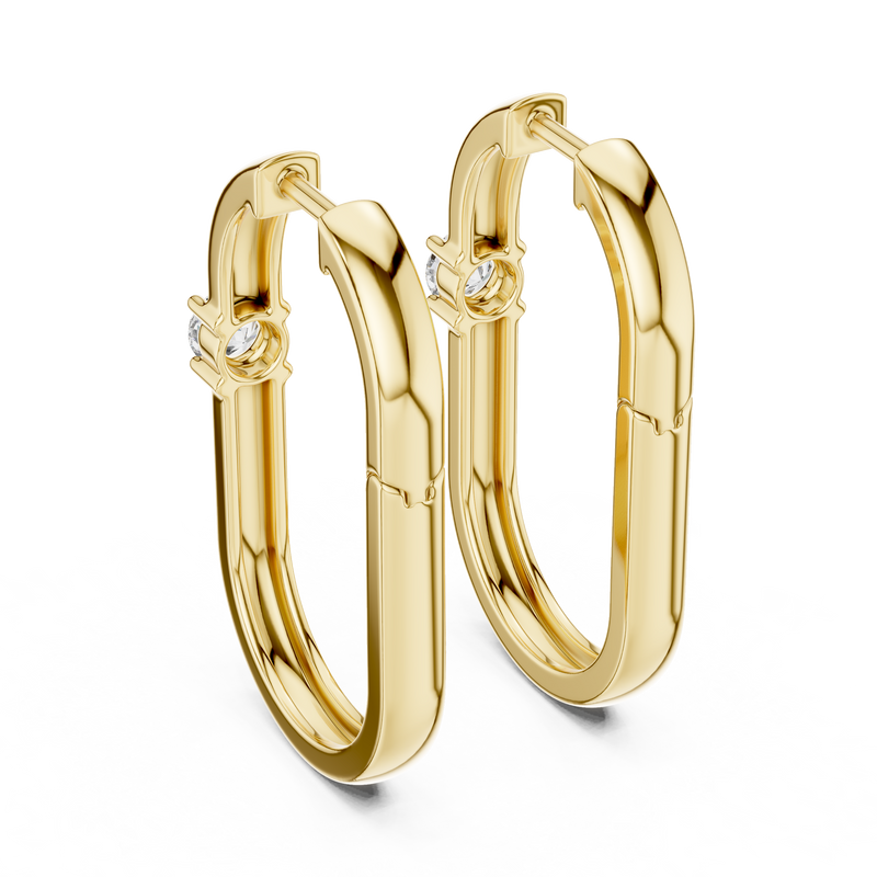 Earring ER-326@7 - Yellow Gold - Image