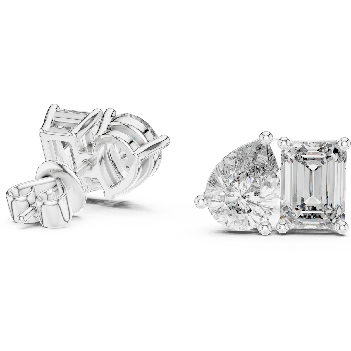 Earring ER-32@7 - White Gold - Image
