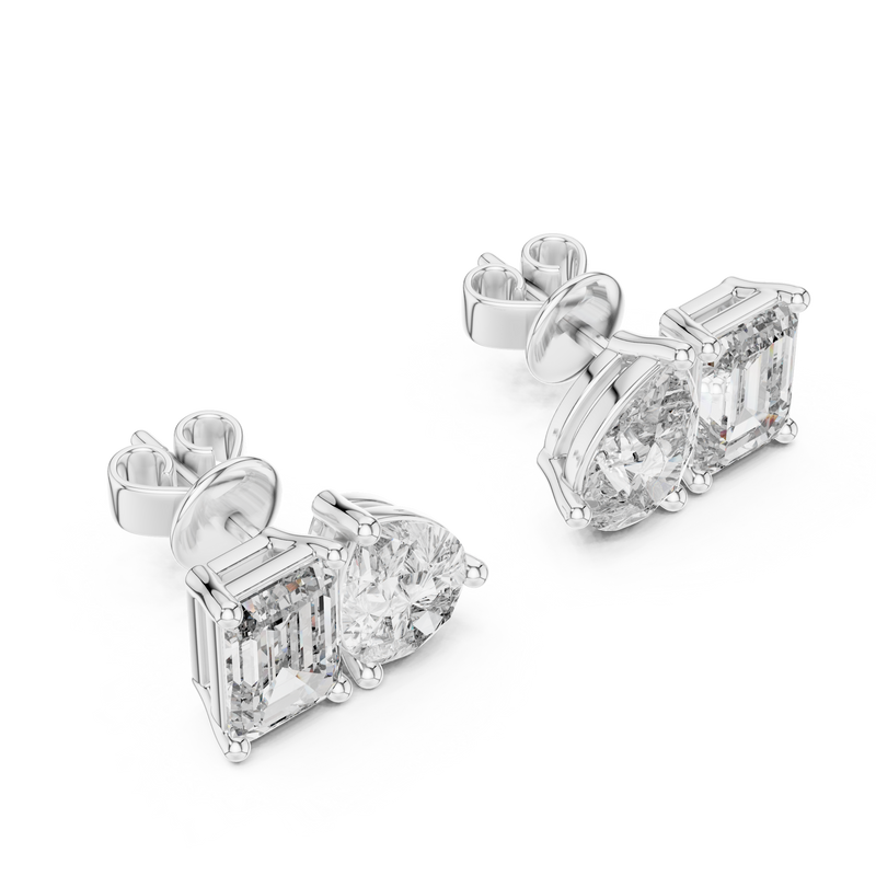 Earring ER-32@7 - White Gold - Image