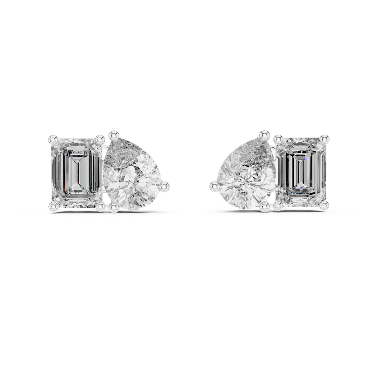 Earring ER-32@7 - White Gold - Image