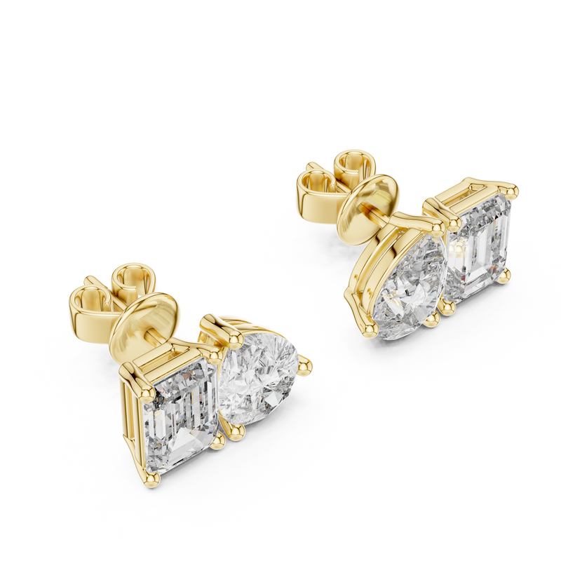 Earring ER-32@7 - Yellow Gold - Image