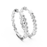 Earring ER-330@7 - White Gold - Image