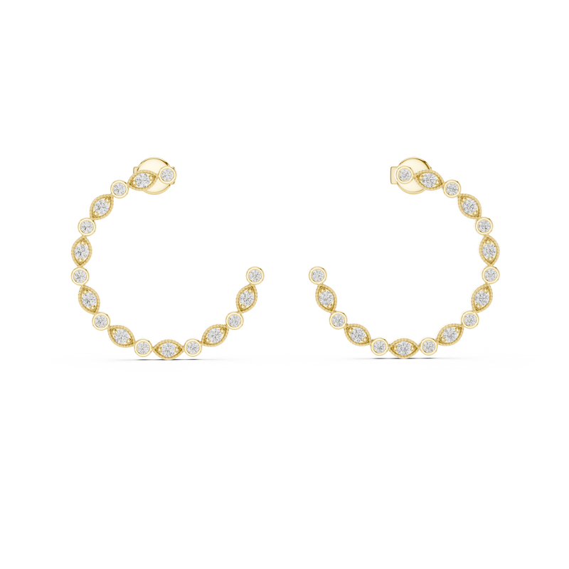 Earring ER-332@7 - Yellow Gold - Image