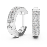 Earring ER-337@7 - White Gold - Image