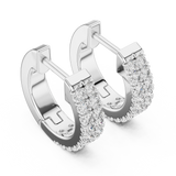 Earring ER-337@7 - White Gold - Image