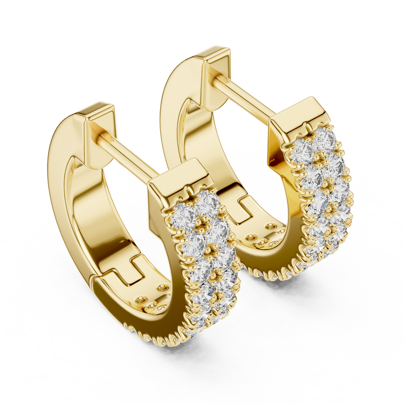 Earring ER-337@7 - Yellow Gold - Image