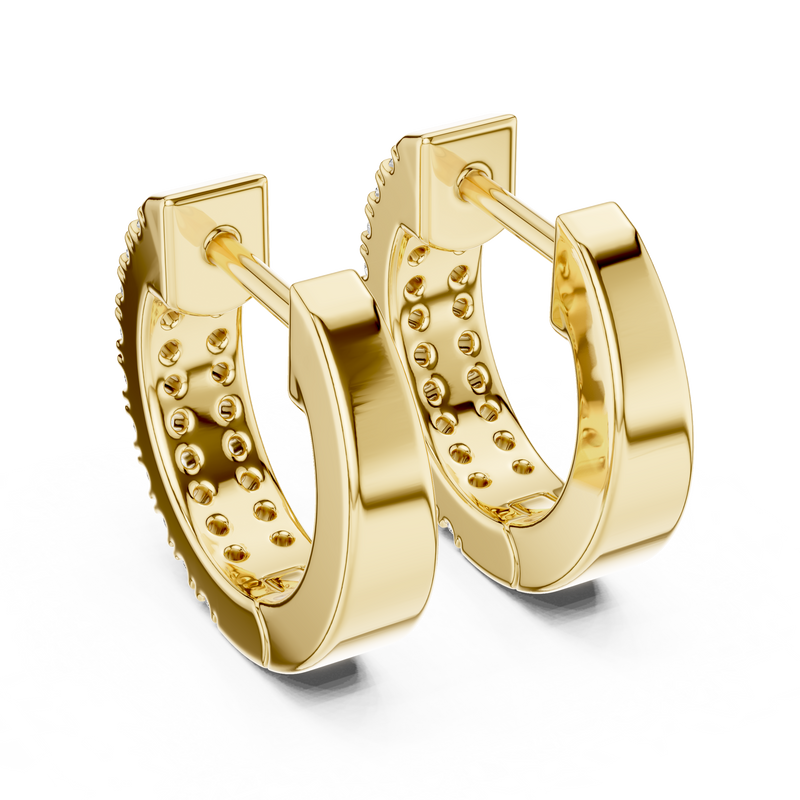 Earring ER-337@7 - Yellow Gold - Image