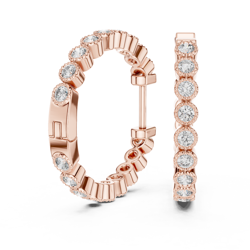 Earring ER-339@7 - Rose Gold - Image