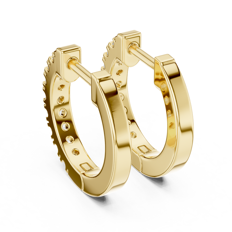 Earring 340 - Yellow Gold - Image