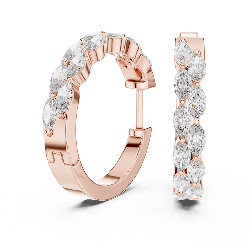 Earring 348@7 - Rose Gold - Image