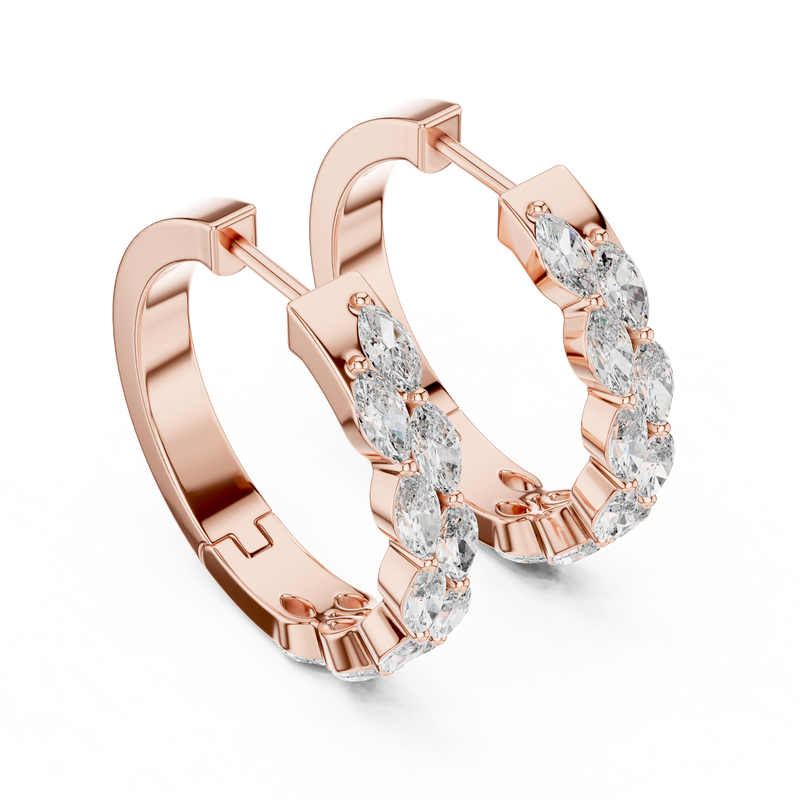 Earring 348@7 - Rose Gold - Image