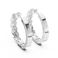 Earring 348@7 - White Gold - Image