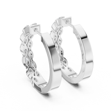 Earring 348@7 - White Gold - Image